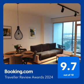 STUNNING VIEW APARTMENT NEAR FERRY TO SMILTYNĖ, Klaipeda